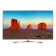 Front view of UHD TV UK7500 55UK7500PCA
