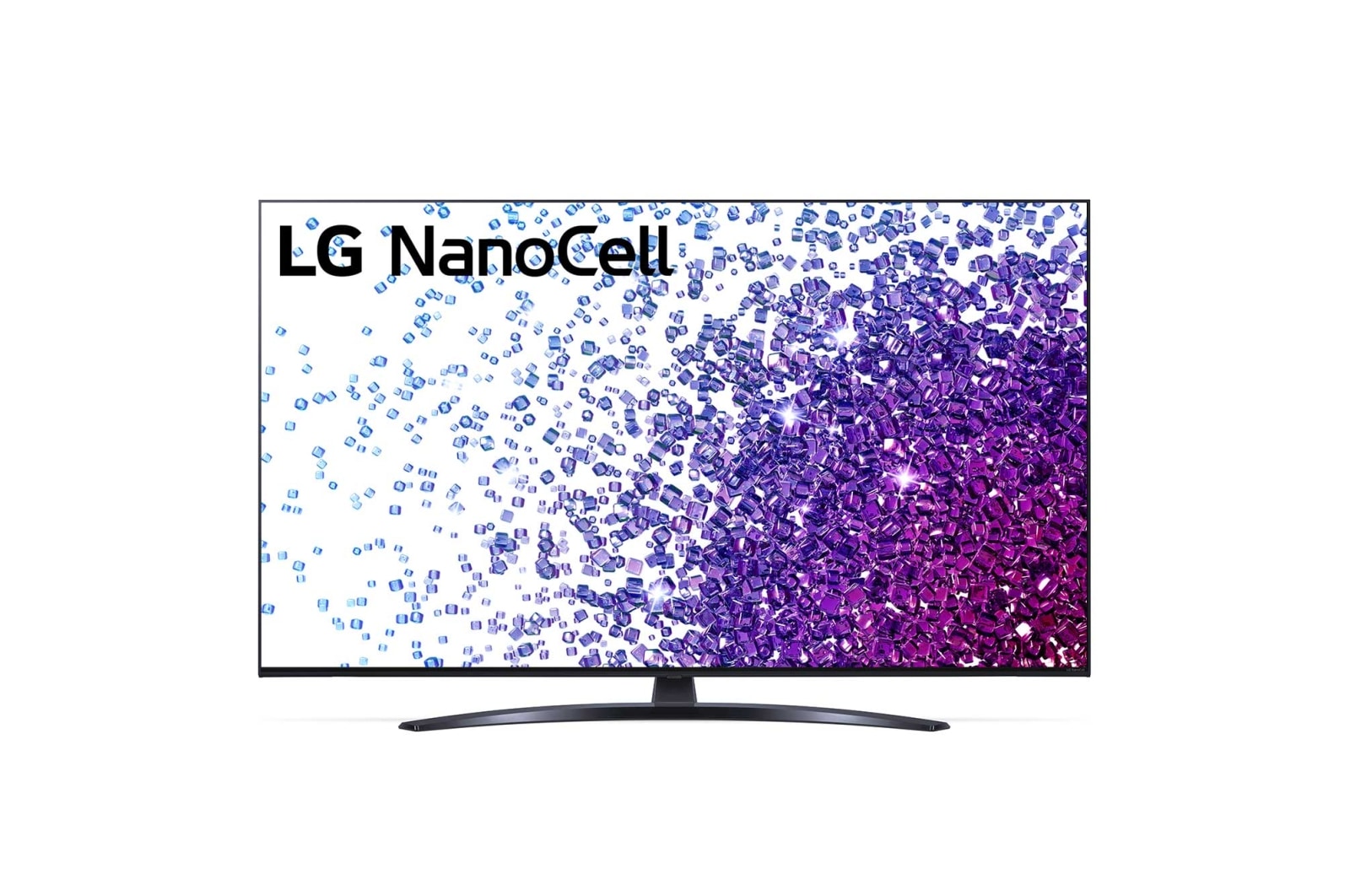 A front view of the LG NanoCell TV