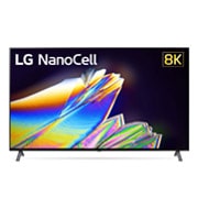 Front view of 65&#34; REAL 8K LG NanoCell TV - Nano95 65NANO95CNA