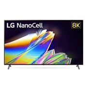 Front view of 75&#34; REAL 8K LG NanoCell TV - Nano95 75NANO95CNA