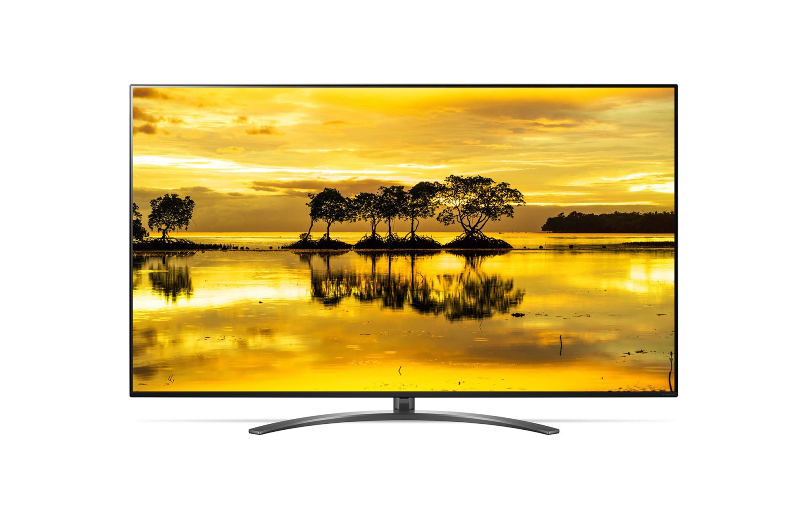 Front view of NanoCell TV SM9000 75SM9000PCA