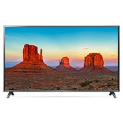 Front view of UHD TV UK6500 75UK6500PCB