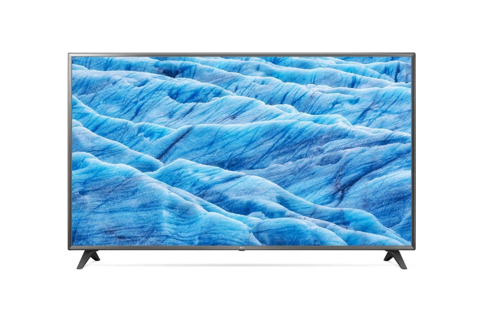 Front view of UHD TV UM7100 75UM7100PCA