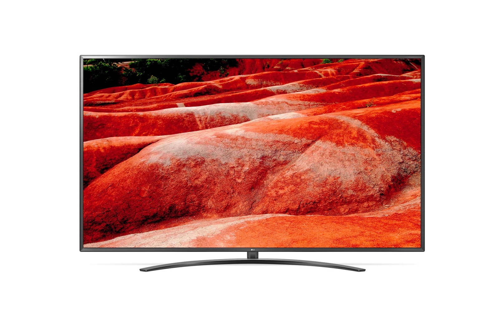 Front view of UHD TV UM7600 75UM7600PCA