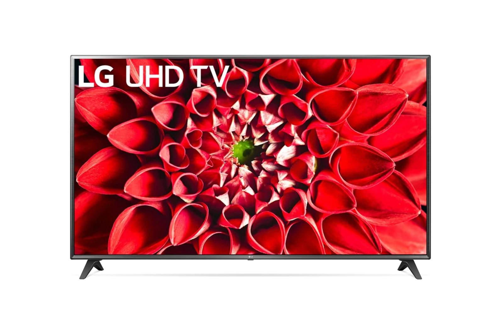 Front view of 75&#34; AI ThinQ LG UHD 4K TV - UN71 75UN7100PCC
