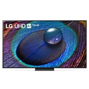 A front view of the LG UHD TV