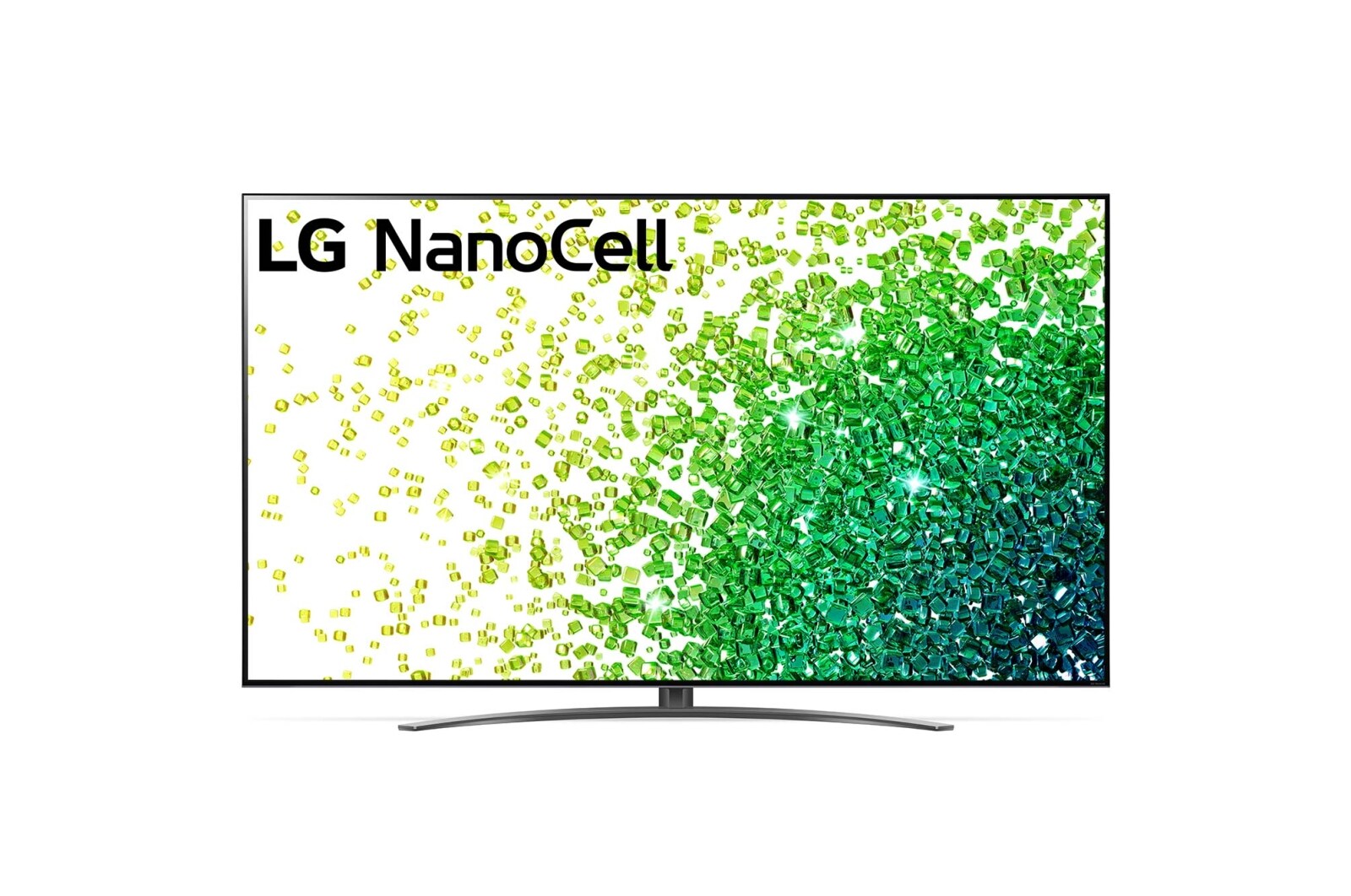 A front view of the LG NanoCell TV