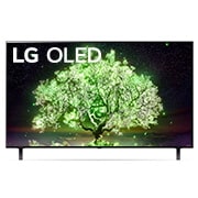 Front view of 48&#34; LG OLED TV A1 OLED48A1PCA
