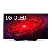 Front view of 48&#34; AI ThinQ 4K LG OLED TV CX OLED48CXPCA
