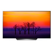 Front view of OLED TV B8 OLED55B8PCA