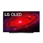 Front view of 55&#34; AI ThinQ 4K LG OLED TV CX OLED55CXPCA