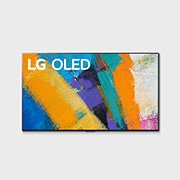 Front view of 55&#34; Ultra-thin LG OLED TV GX  OLED55GXPCA