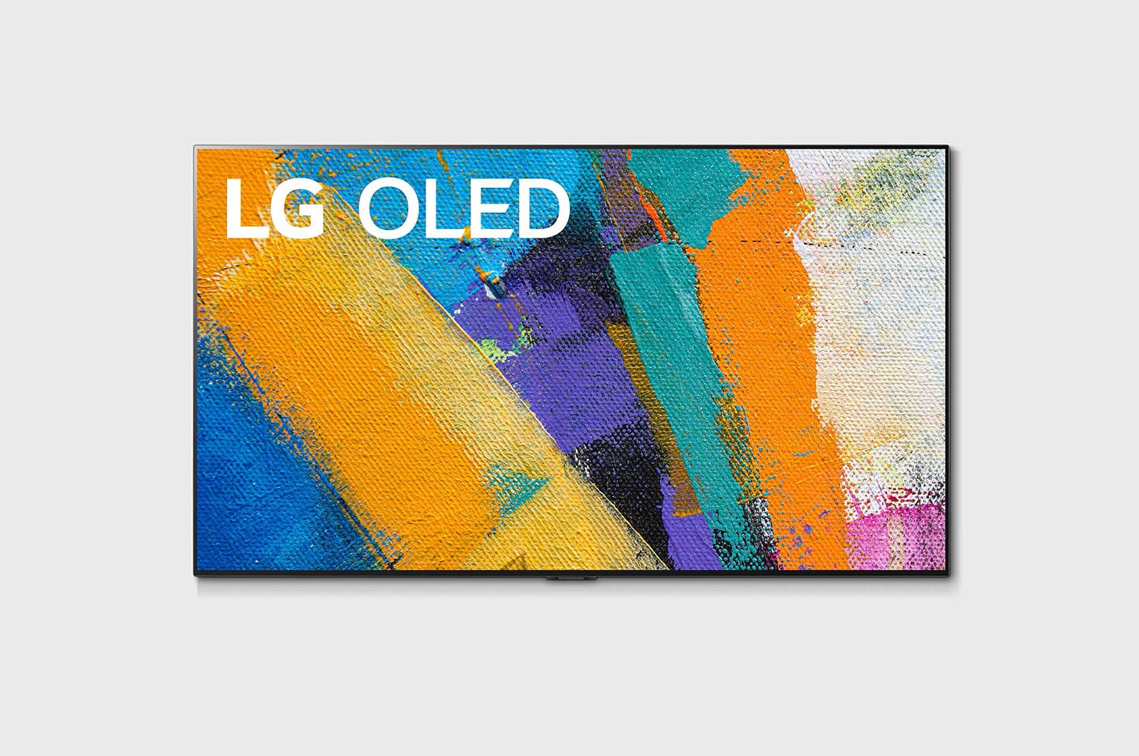 Front view of 55&#34; Ultra-thin LG OLED TV GX  OLED55GXPCA