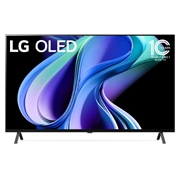 Front view with LG OLED and 10 Years World No.1 OLED Emblem.
