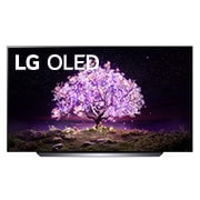 Front view of 65&#39;&#39; LG OLED TV C1 OLED65C1PCB