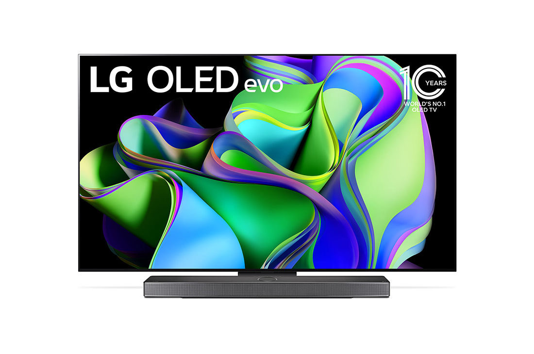 LG 77" LG OLED evo C3 4K Smart TV, OLED77C3PCA