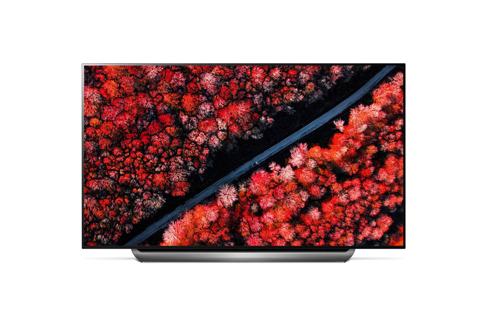 Front view of OLED TV C9 OLED77C9PCA