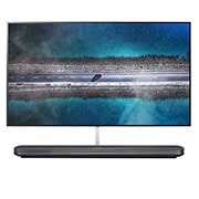 Front view of LG SIGNATURE OLED TV W9 OLED77W9PCA