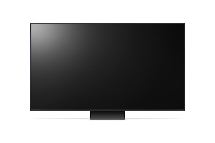 Side view of LG QNED86 4K Smart TV
