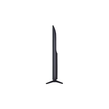 Left-facing side view of LG QNED70 TV 