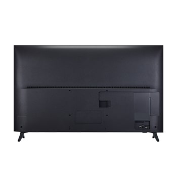 Rear view of LG QNED70 TV