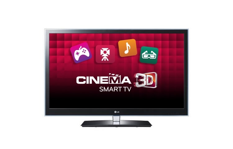 Front view of 42&#34; Cinema 3D LED Plus TV with Smart TV, Full HD and 100Hz 42LW5500