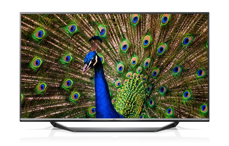 Front view of LG ULTRA HD TV 49UF7700