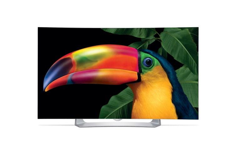 Front view of LG OLED TV  55EG9100
