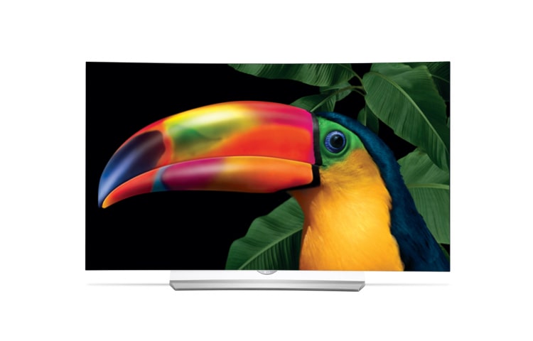 Front view of LG OLED TV  55EG9200