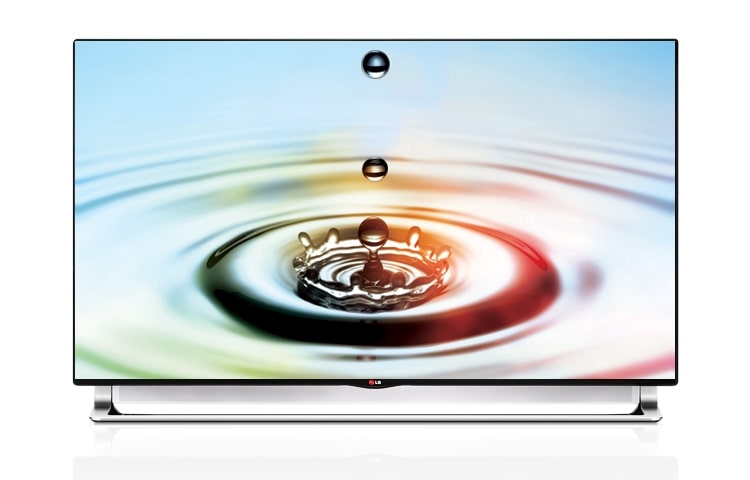 Front view of LG ULTRA HD TV 65 inch LA9700 65LA9700