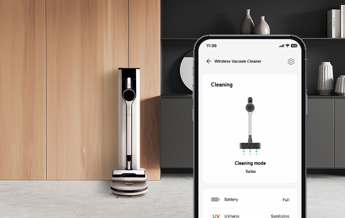 LG CordZero All-in-On Tower Combi revoluciona la limpieza del hogar