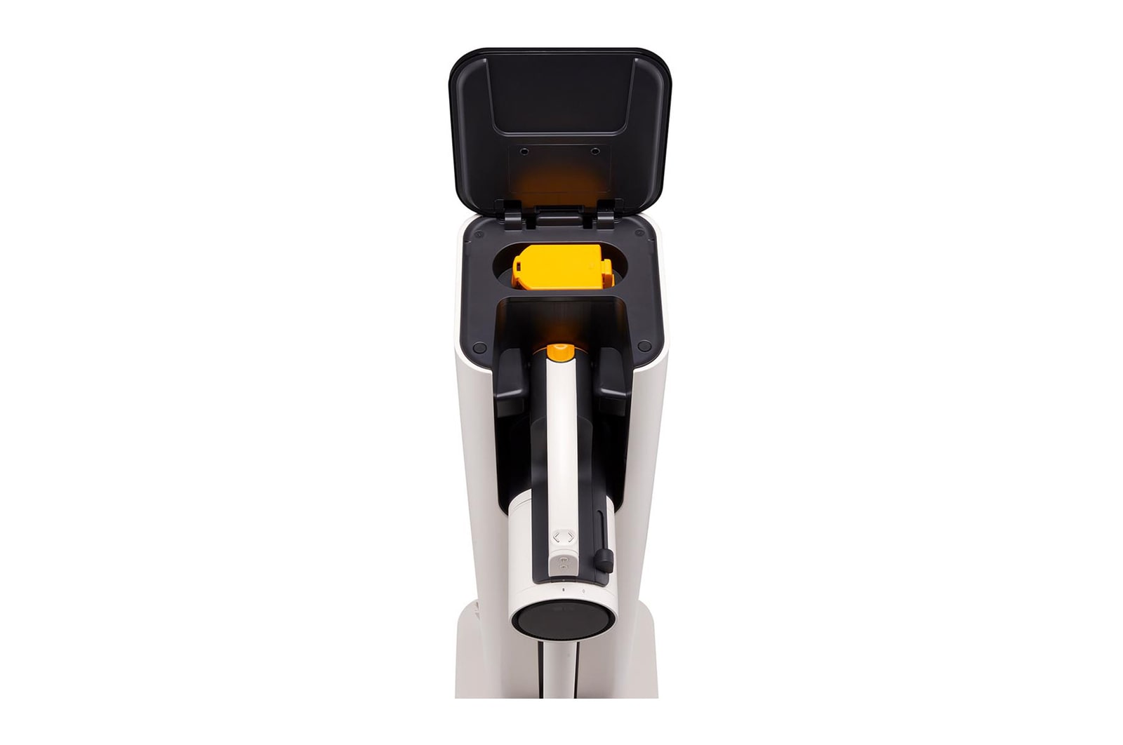 Top view of opened Combi Tower with Battery