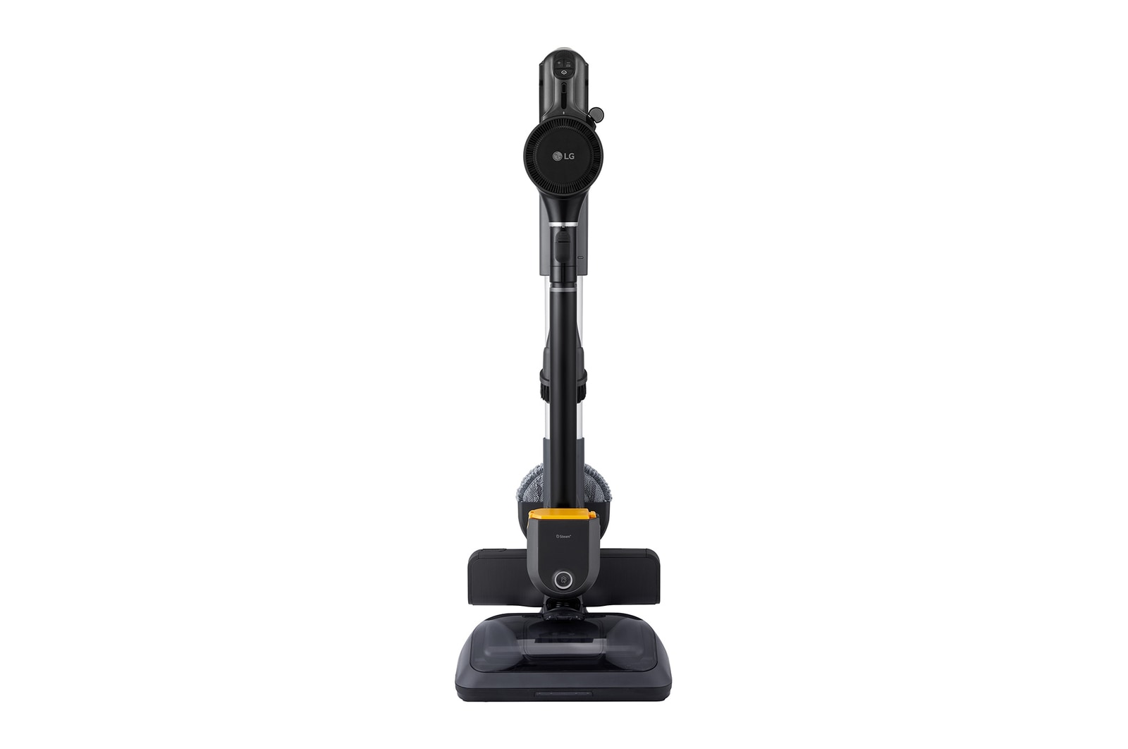 Front view of LG CordZero™ A9Komp Wireless Vacuum Cleaner - A9KULTIMAT2 (Full Black)
