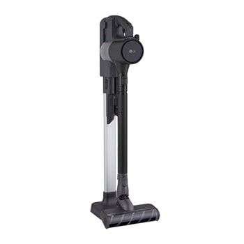 Side view of A9L-MAX with floor stand accessory
