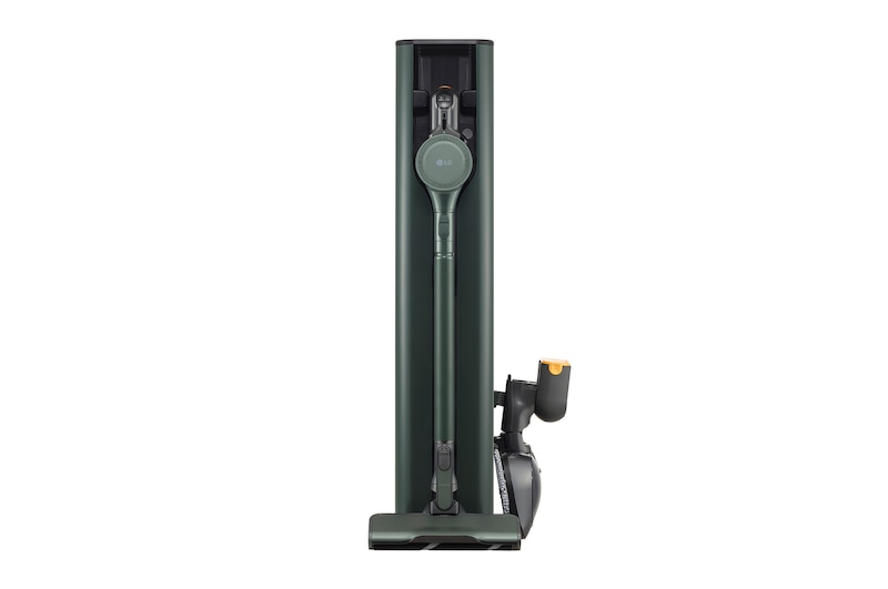 LG Objet Collection | LG CordZero™ A9TS with All-in-One Tower™ (Made in Korea, Nature Green), A9T-STEAM