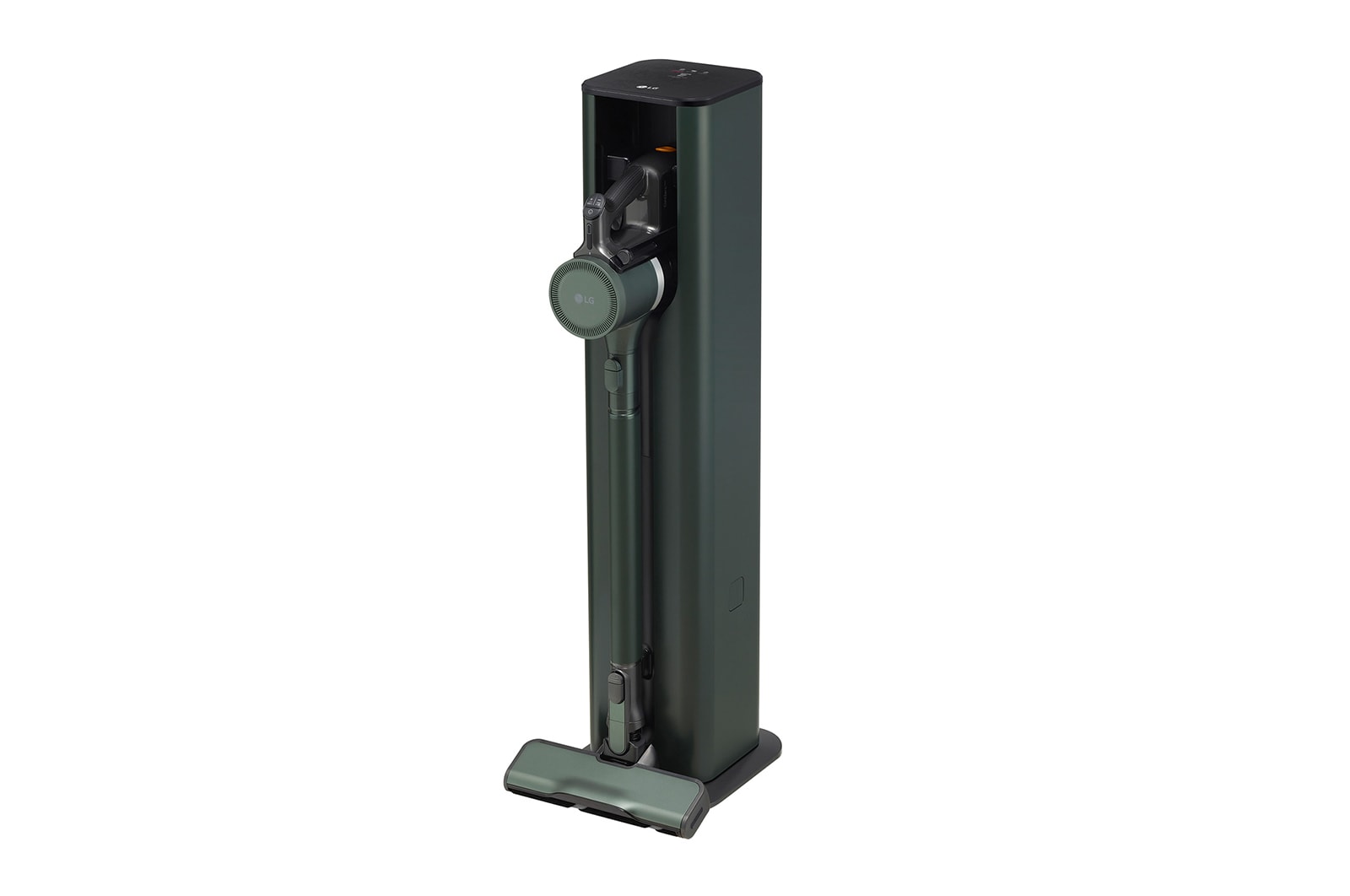 LG Objet Collection | LG CordZero™ A9TS with All-in-One Tower™ (Made in Korea, Nature Green), A9T-STEAM