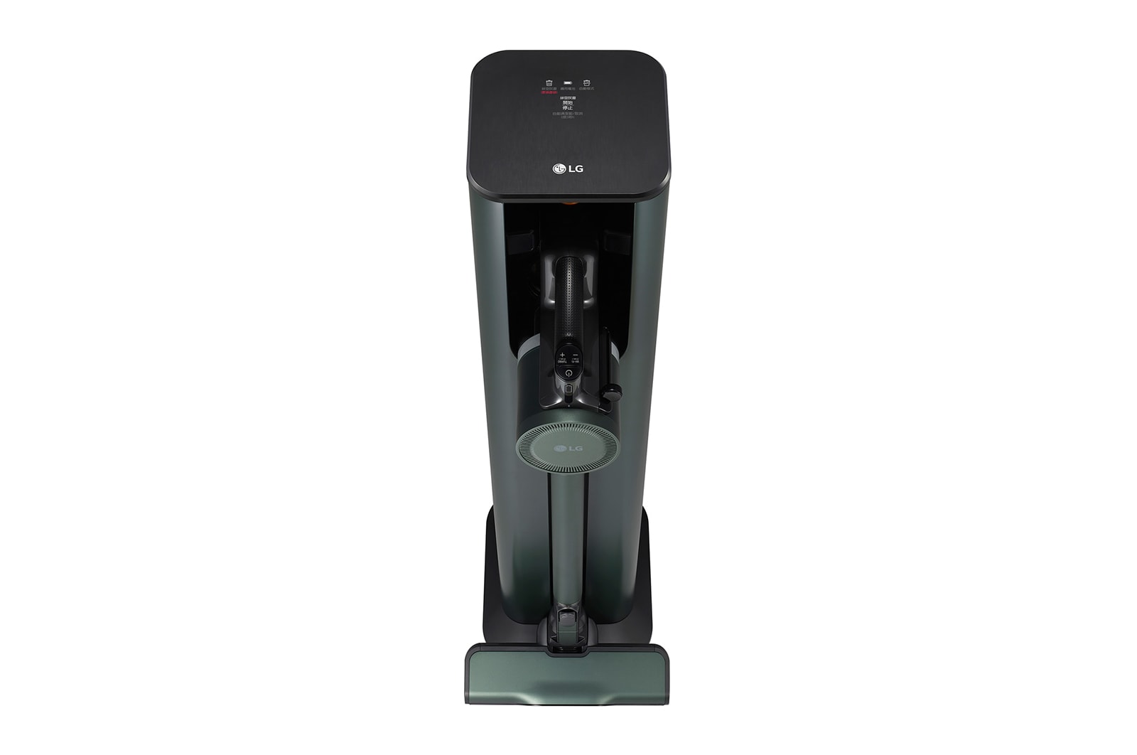 LG Objet Collection | LG CordZero™ A9TS with All-in-One Tower™ (Made in Korea, Nature Green), A9T-STEAM
