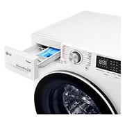 LG 8.5kg Front Load Washing Machine - F-12085V4W, F-12085V4W