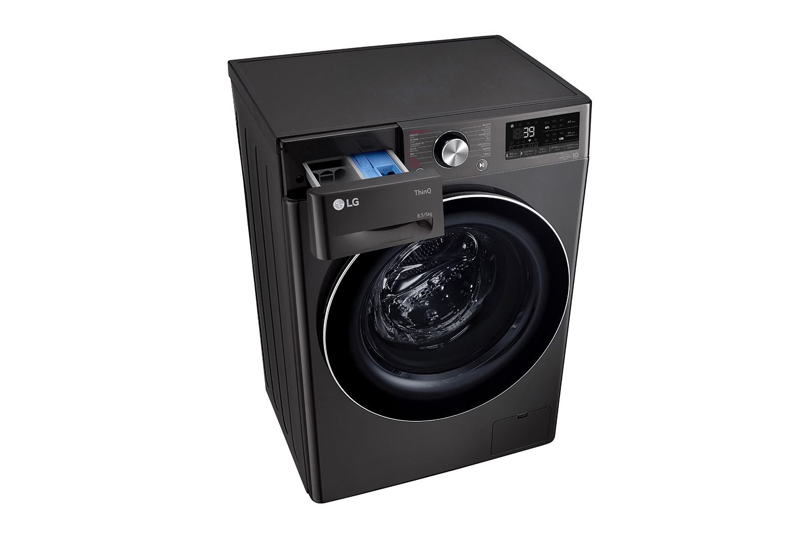 LG Vivace 8.5KG 1200rpm AI Combo Washing Machine (TurboWash™360° Thoroughly Clean in 39 mins), F-C12085V2B