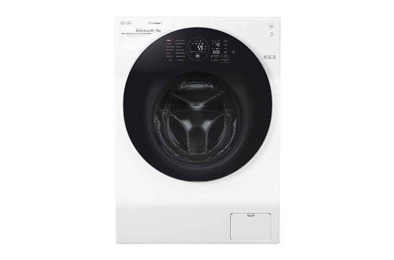 Front view of 12KG 1600rpm 3-in-1 Combo Washing Machine G-CS1612W