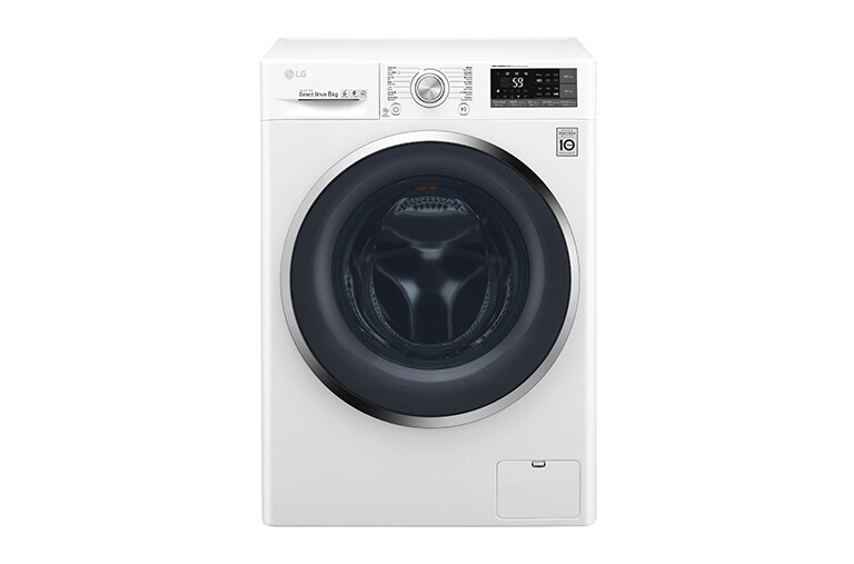 Front view of 8KG 1400rpm Washing Machine WF-1408C3W