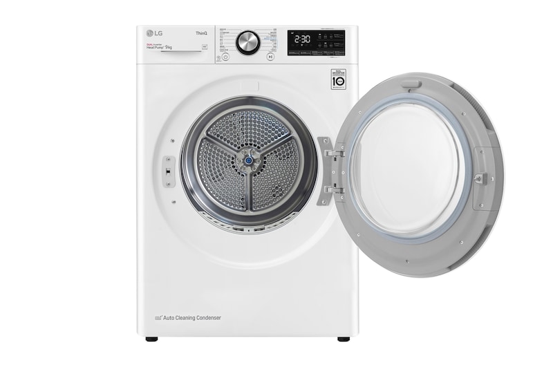LG 9KG Dual Inverter Heat Pump™ Dryer (Made in Korea), WF-DT90VW