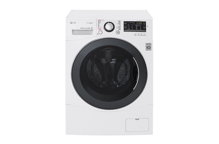 Front view of 8KG 1400rpm TrueSteam™ Washing Machine (Made in Korea) WF-ST1408ZW