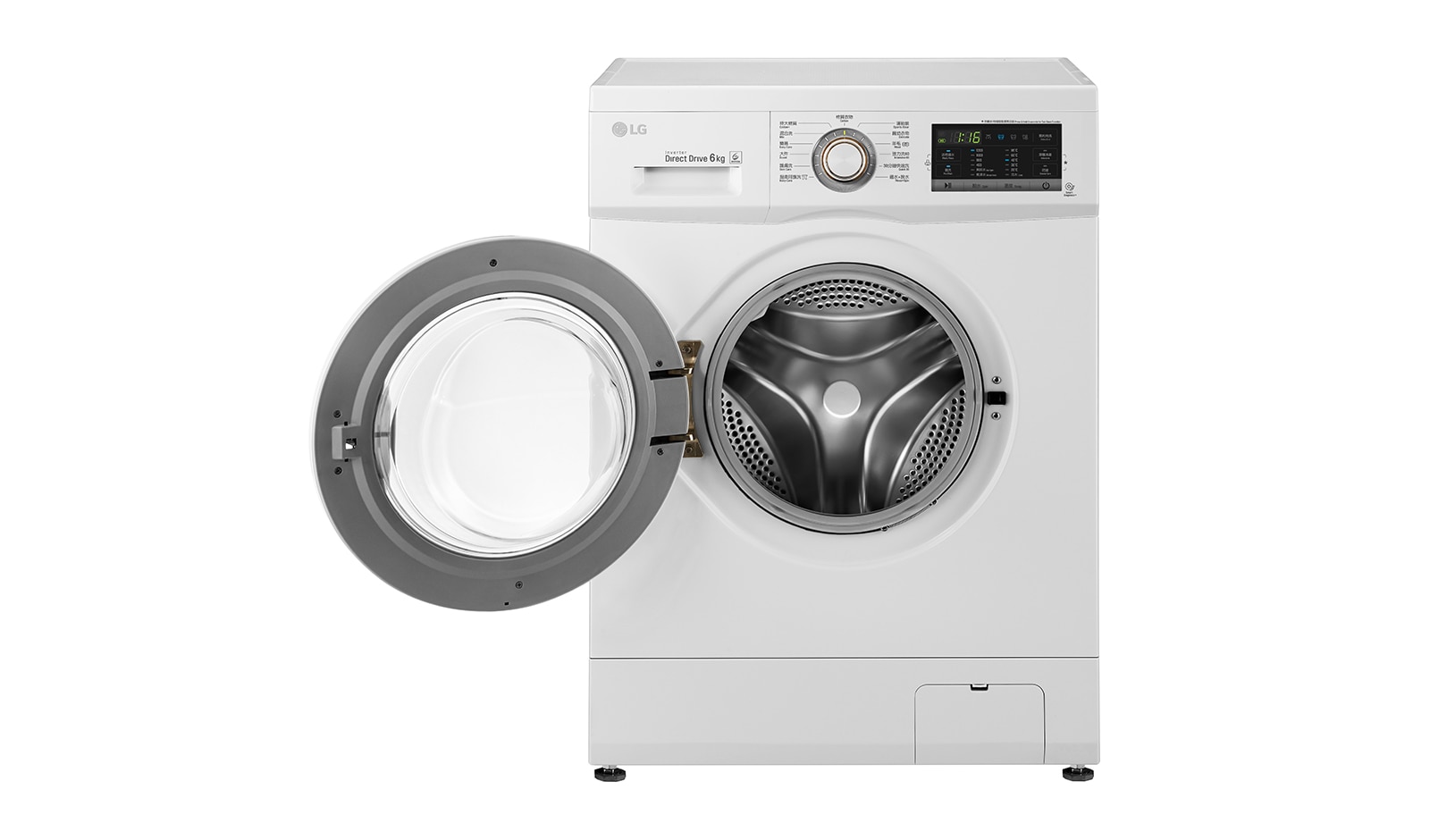 LG 6KG 1200rpm Washing Machine, WF-T1206MW