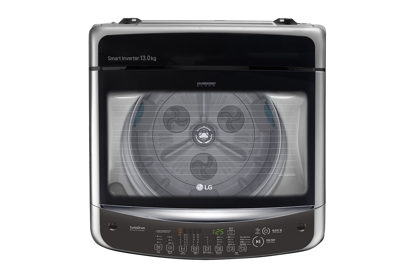 LG 13KG 740rpm Smart Inverter Washing Machine, WT-13SNSV