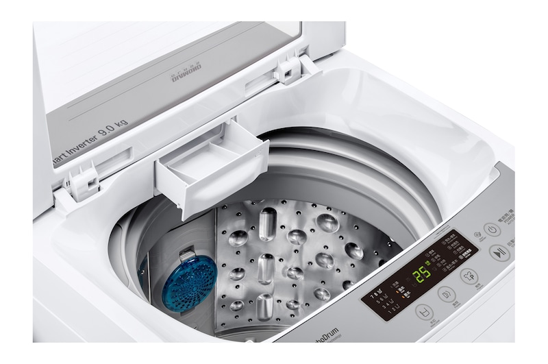 LG 9KG 740rpm Smart Inverter Washing Machine, WT-90WC