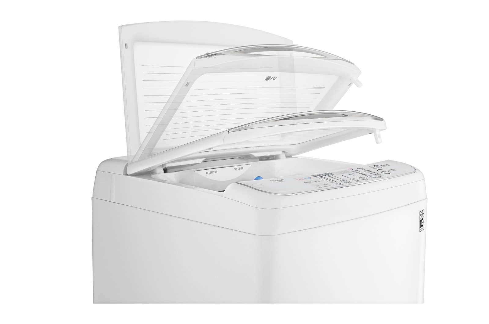 LG 9KG 750rpm Steam Washing Machine with TurboWash3D™, WT-WHE90SW