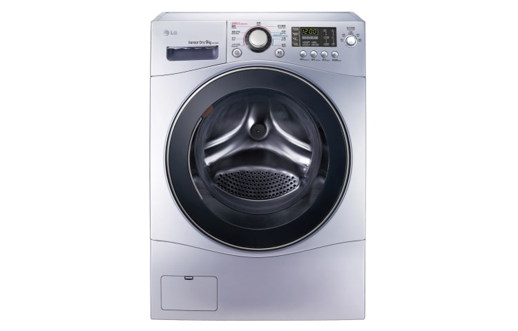 Front view of Made in Korea Front Loading Dryer (9kg Capacity) WF-D90PS