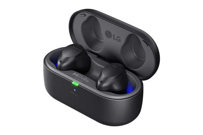 LG TONE Free T90S - Dolby Atmos Wireless Bluetooth Earbuds with Plug & Wireless Connection, TONE-T90S