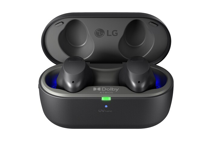 LG TONE Free T90S - Dolby Atmos Wireless Bluetooth Earbuds with Plug & Wireless Connection, TONE-T90S